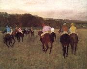 Edgar Degas, Racehorse ground